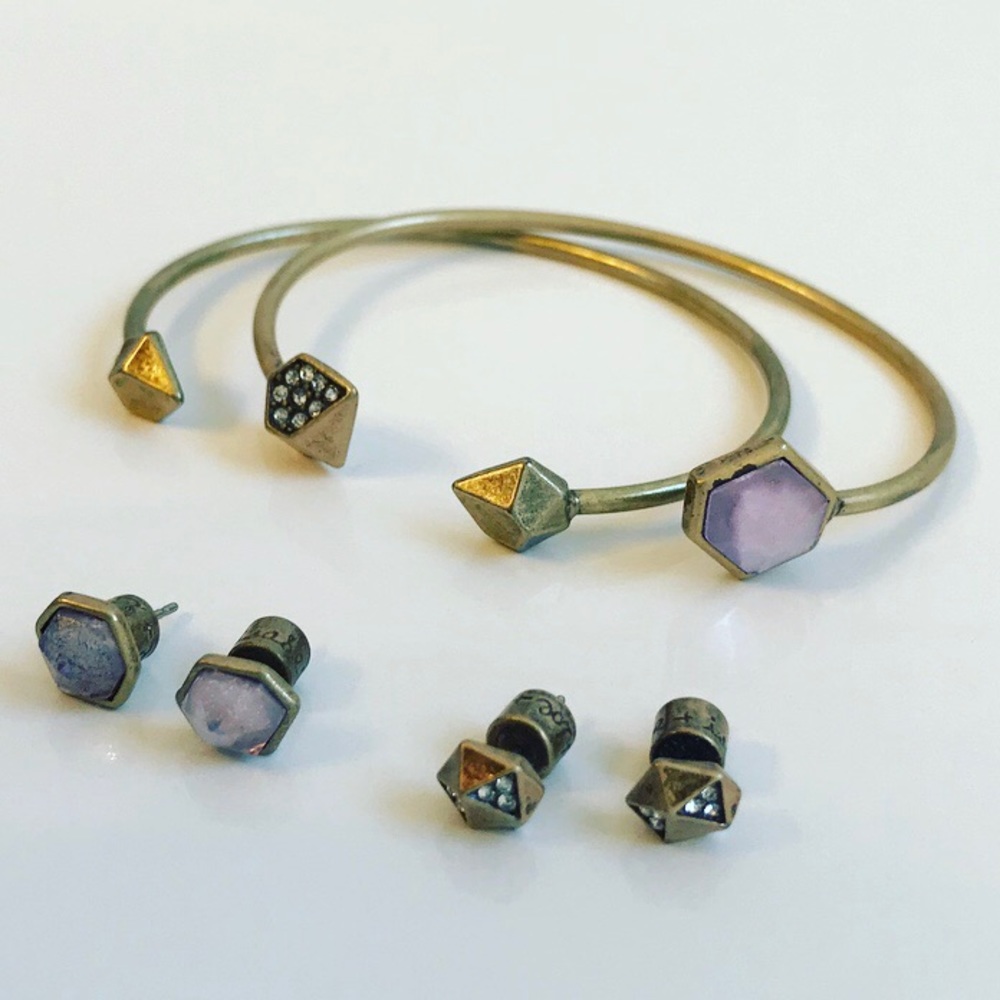 Chloe + Isabel Bundle - 2 bracelets & 2 earrings